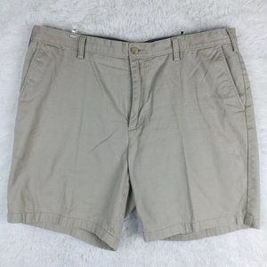 Nautica Men Shorts The Deck Shorts‎ Khaki Classic Fit 5" Inseam 42W